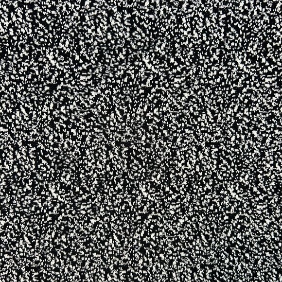 Loft Womens Cozy Square Neck Shift Dress Long Sleeve Size M Black White Speckled - Picture 6 of 12